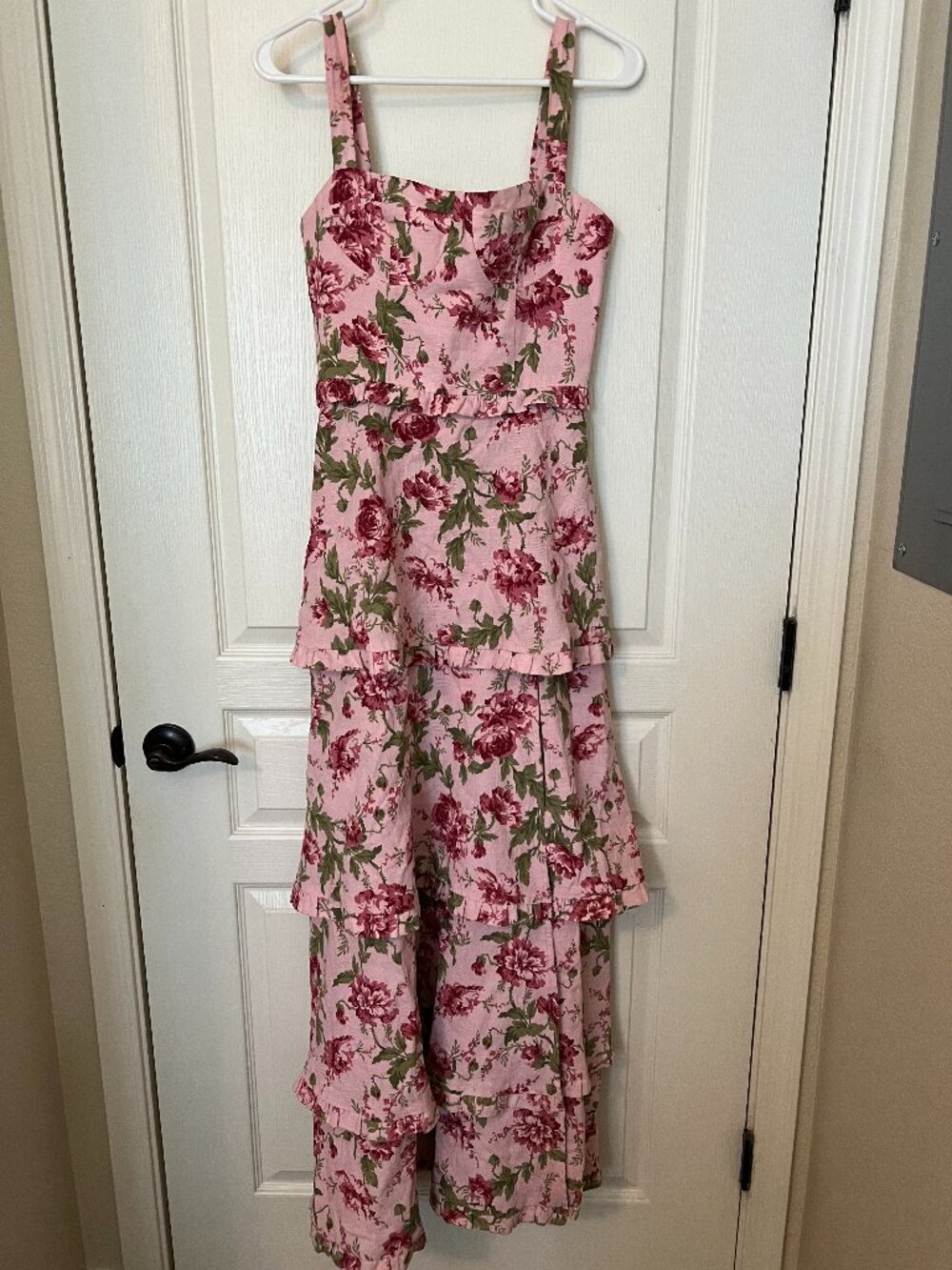 Women's Mumu print dress - S
